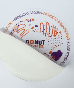 Stickers adhesivos redondos